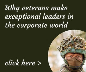 Veterans as corporate leaders